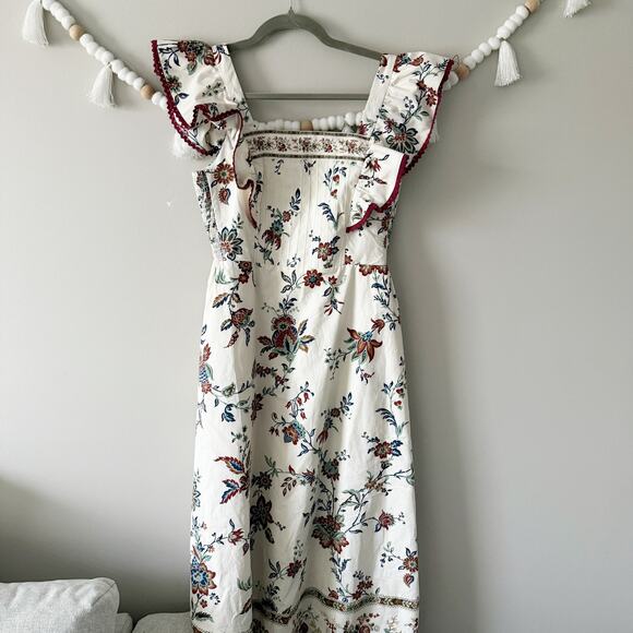 NWT Tuckernuck x Studio McGee Terracotta Cotton Nora Dress Red Chintz Size Small - Picture 16 of 16